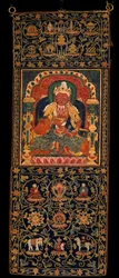 Feuergott Agni des Medizin-Buddha-Mandalas
